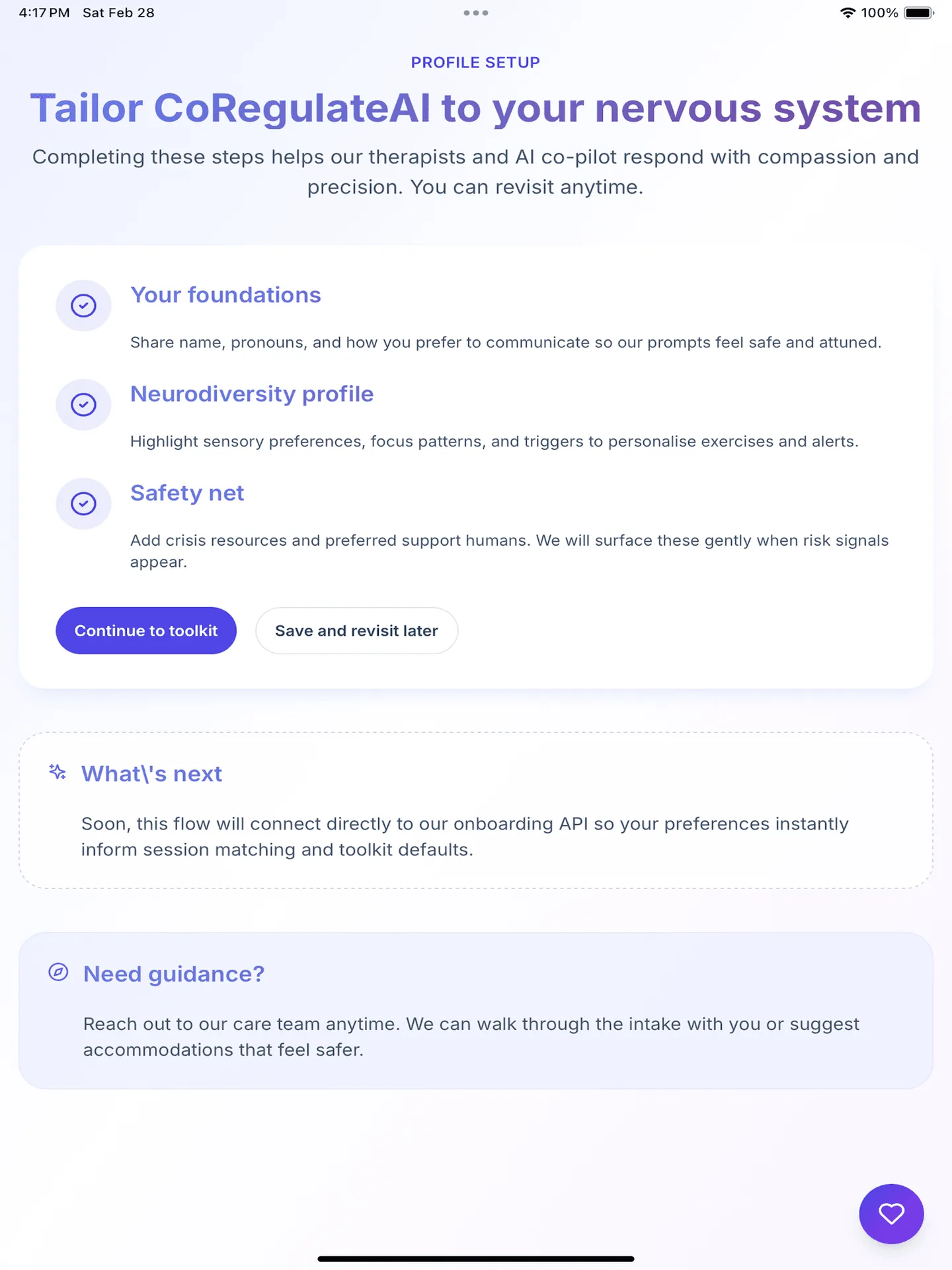 CoRegulateAI interface screenshot