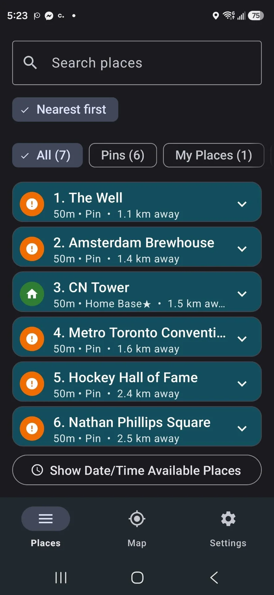 PazBy interface screenshot