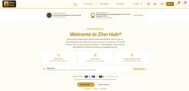 Zinn Hub Freelance Marketplace thumbnail