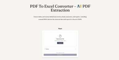 PDF to Excel thumbnail