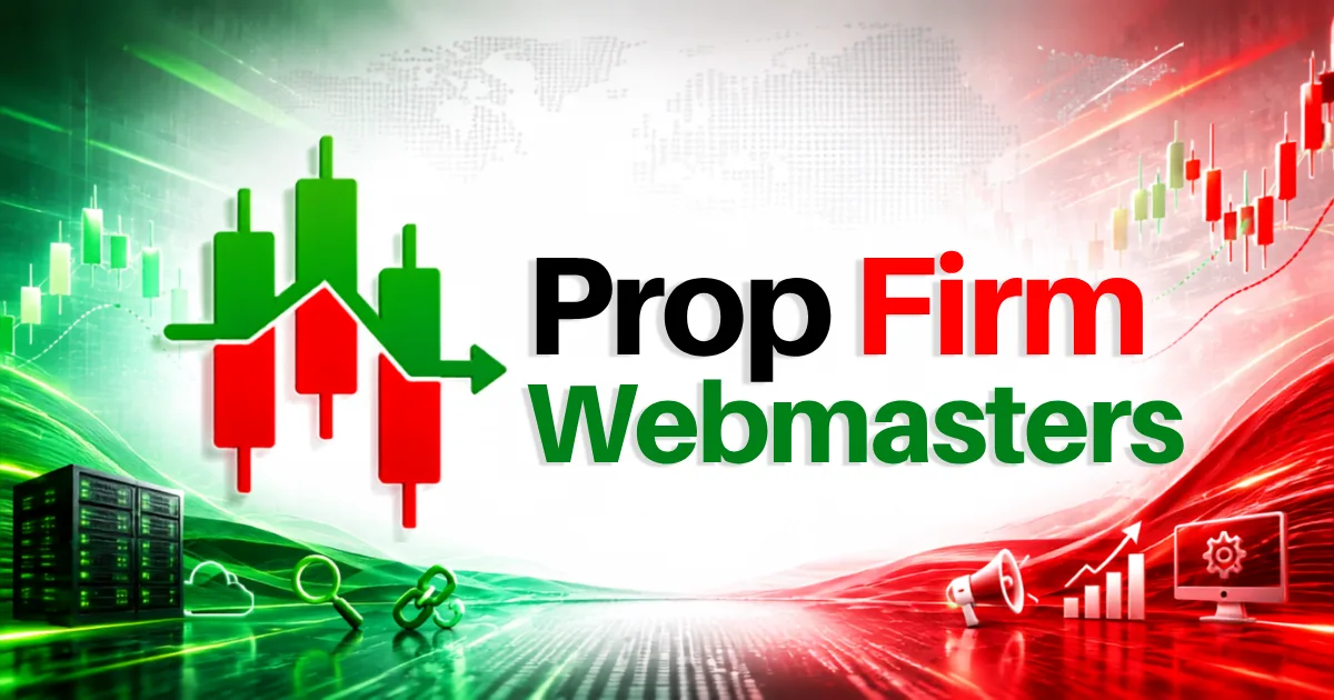 Prop Firm Webmasters interface screenshot