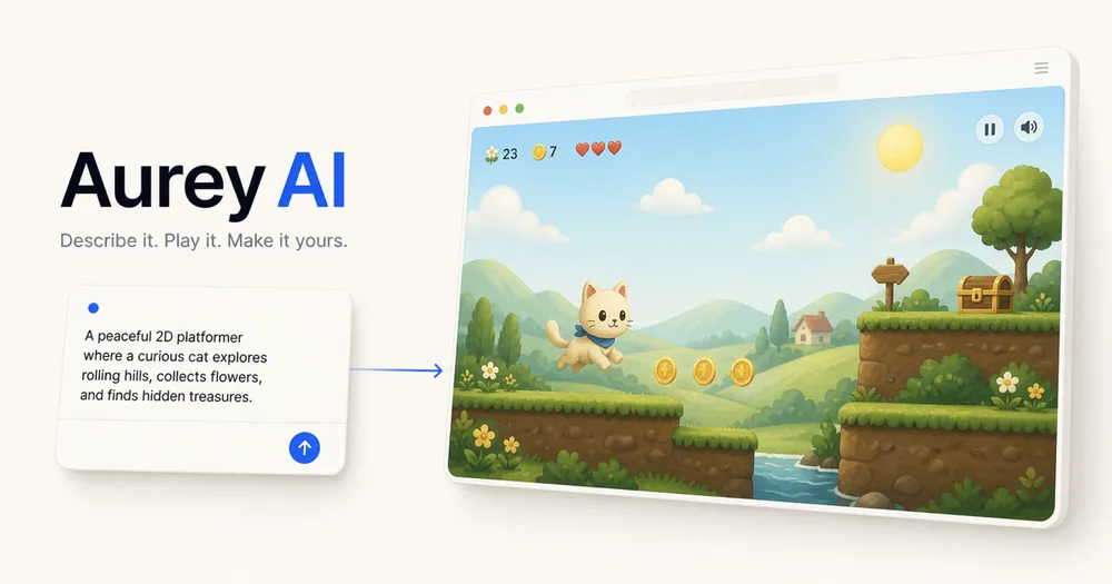 Aurey AI interface screenshot