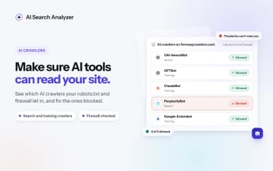 AI Search Analyzer thumbnail