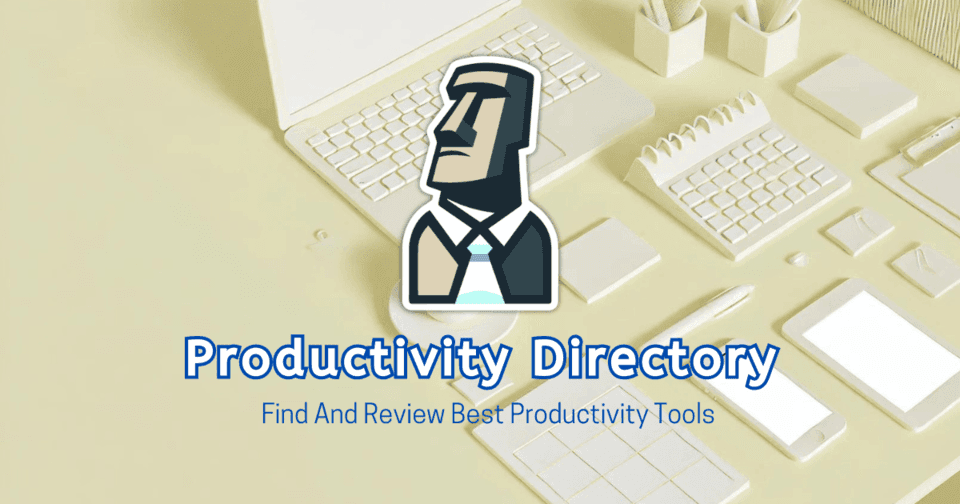 Productivity Directory website preview