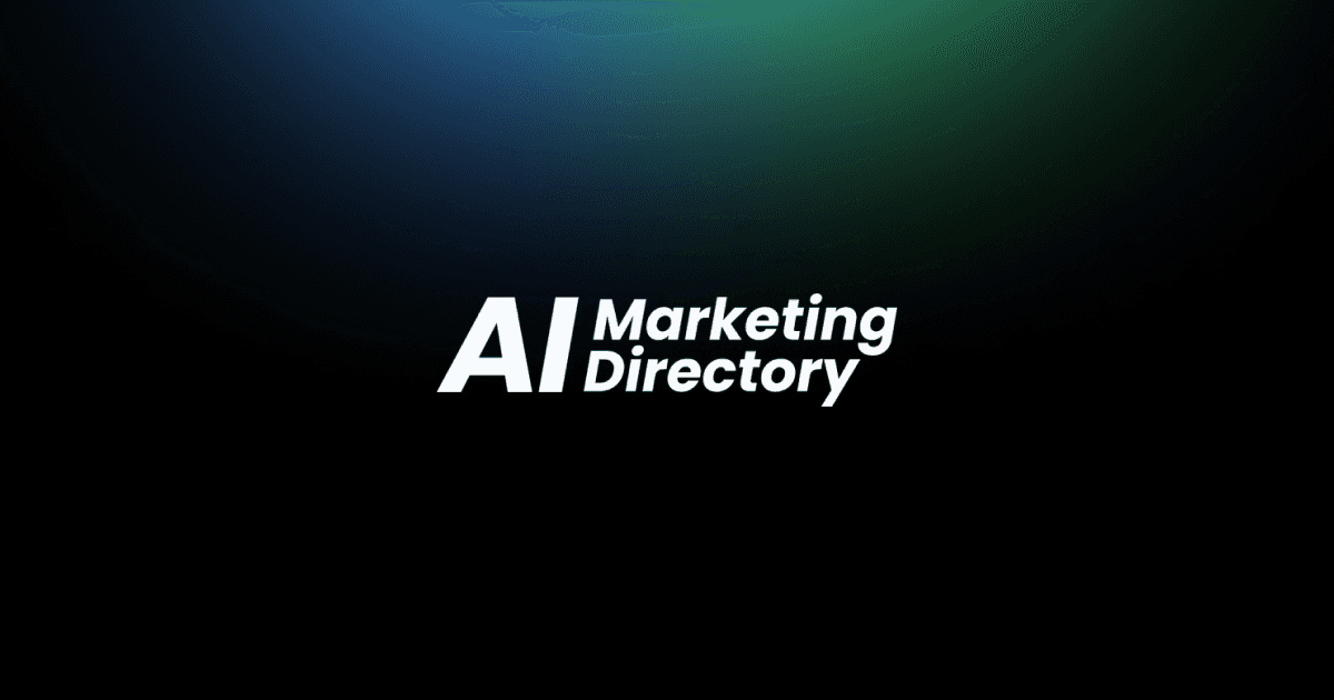 AI Marketing website preview
