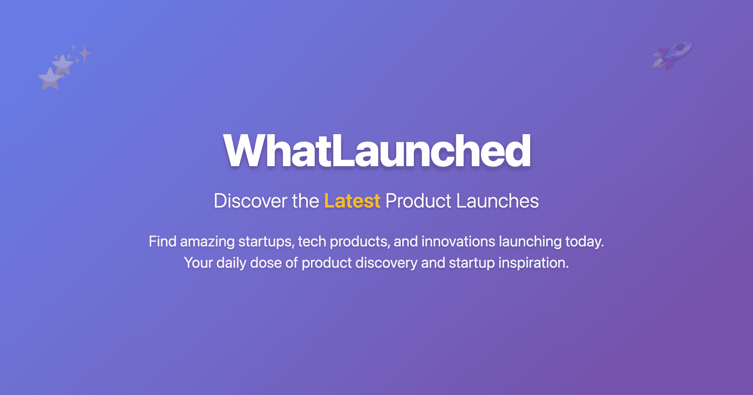What Launched Today website preview