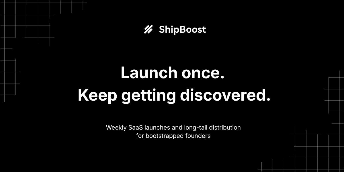 ShipBoost website preview