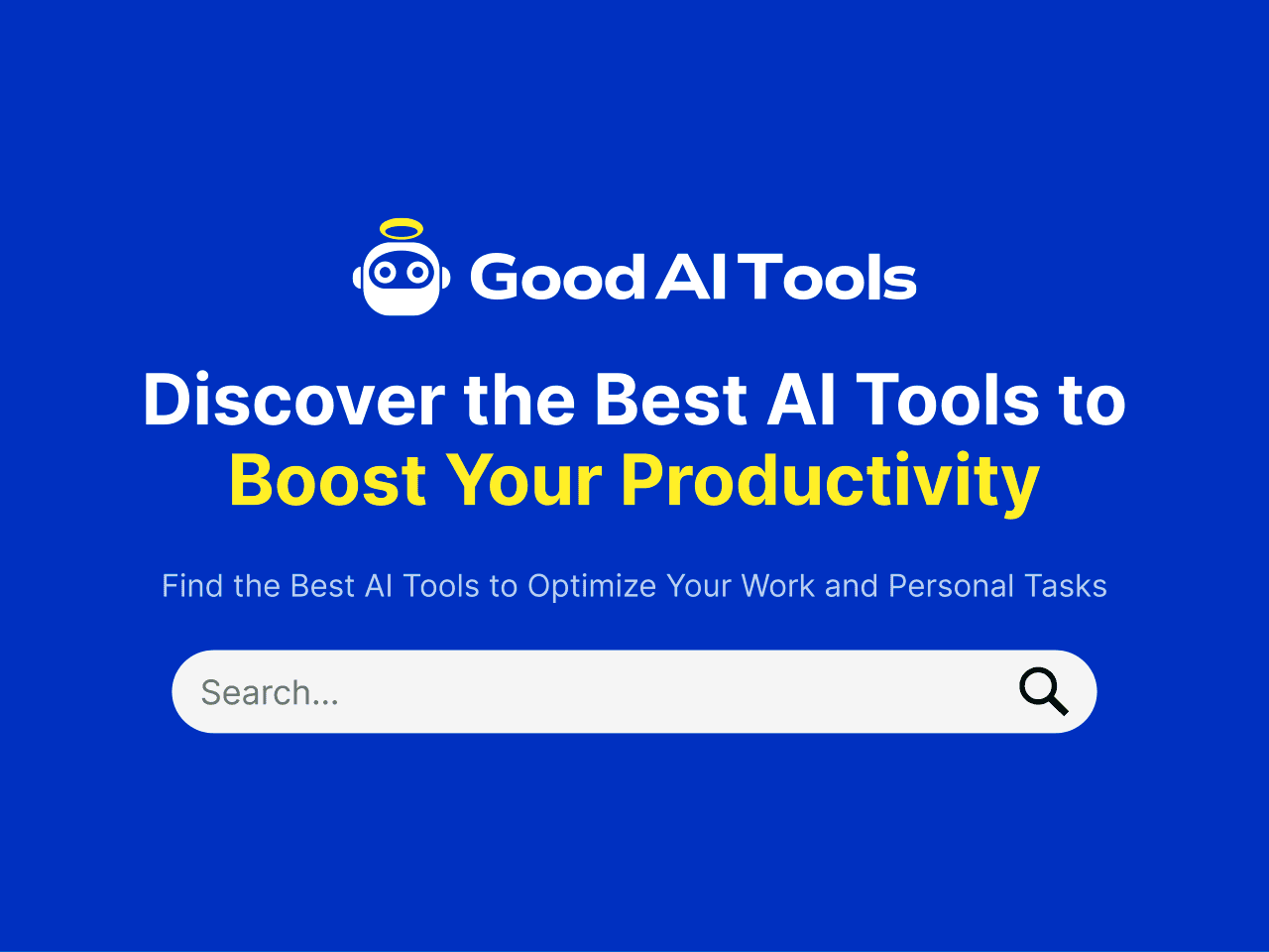 Good AI Tools website preview
