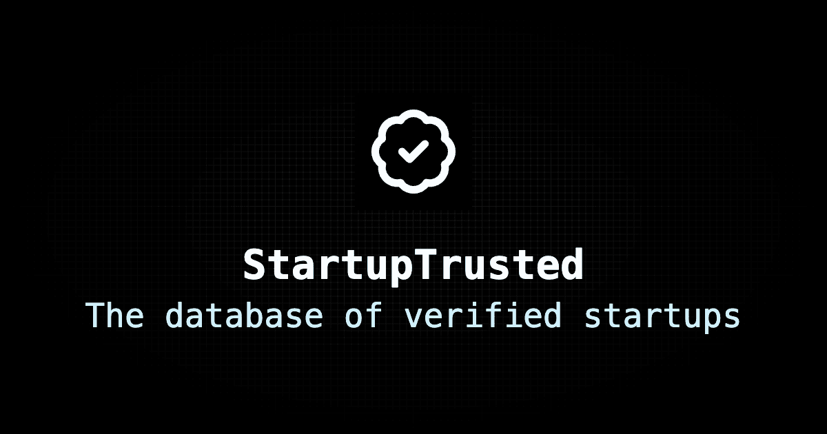 StartupTrusted website preview