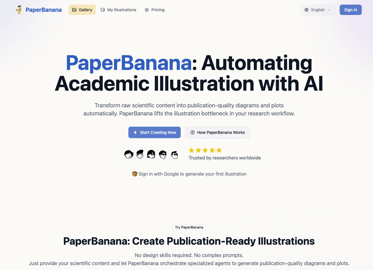 PaperBanana – AI Academic Illustration logo
