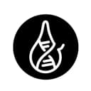 Plastic-free water bottle logo