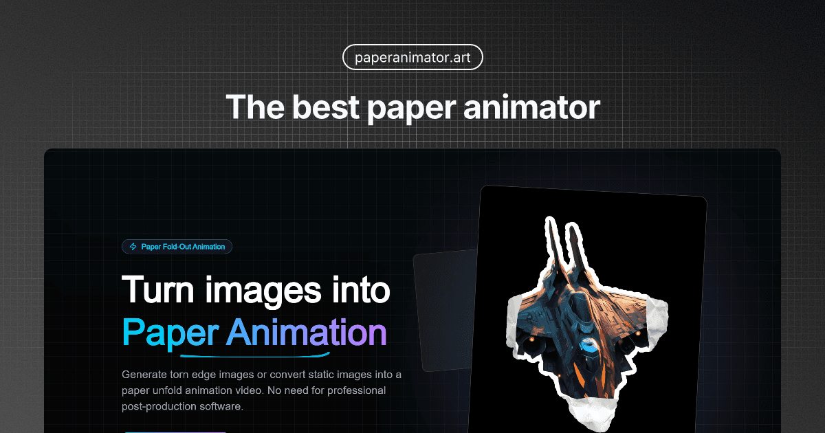 Paper Animator Art interface screenshot