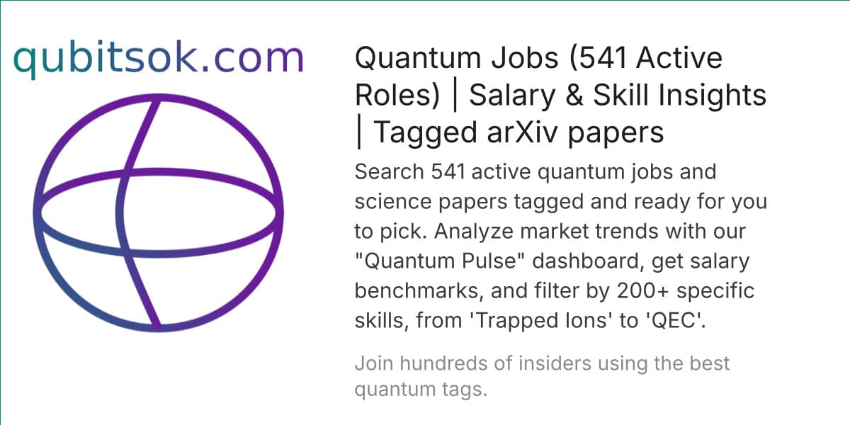 Quantum Jobs interface screenshot