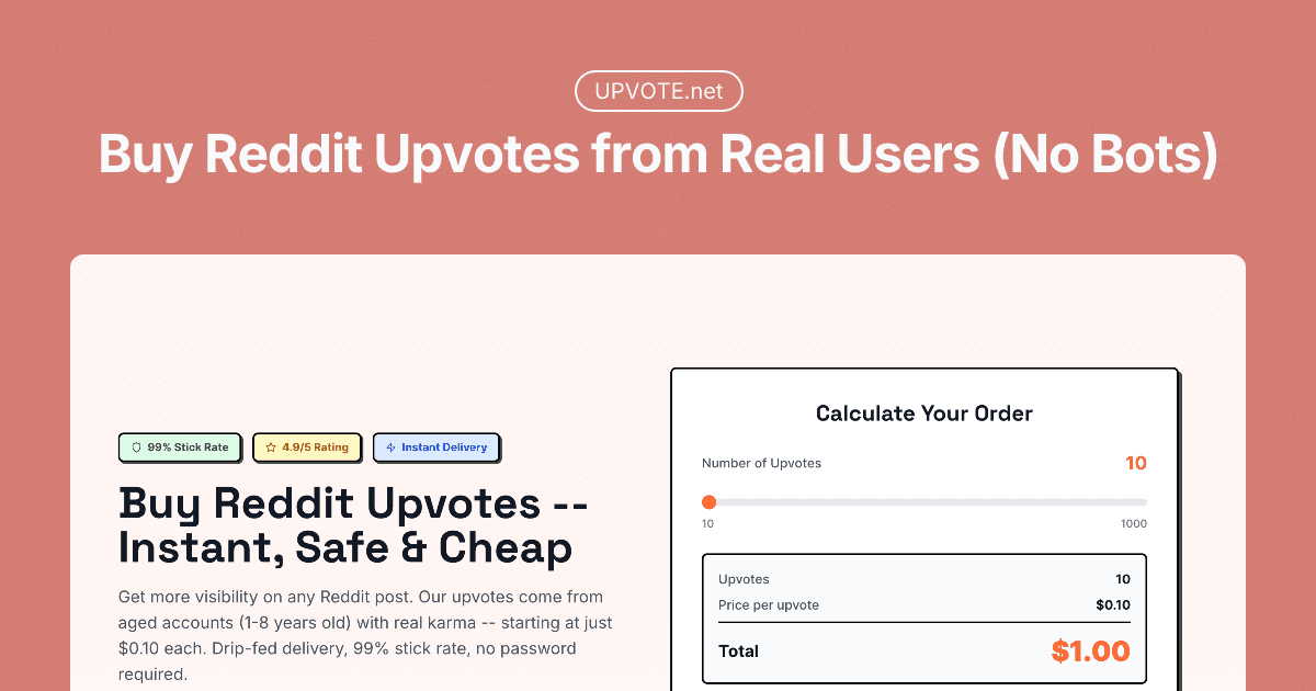 Upvote.Net interface screenshot