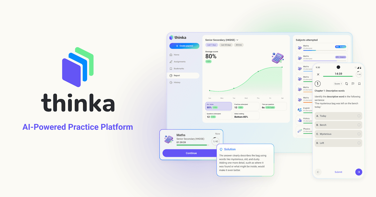 Thinka interface screenshot