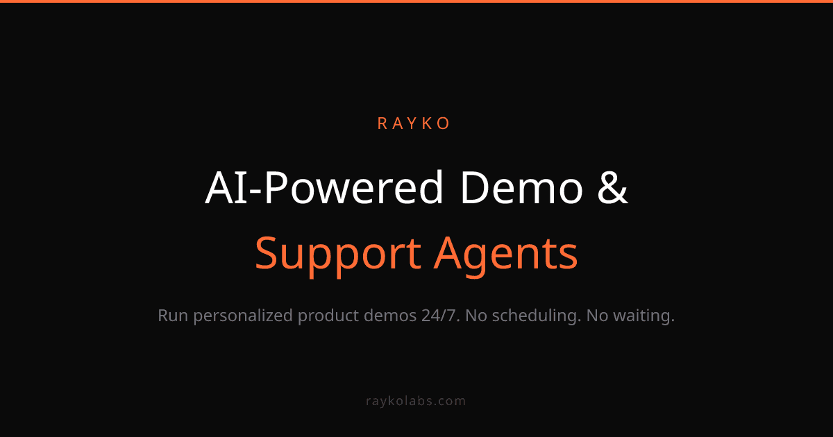 Rayko interface screenshot
