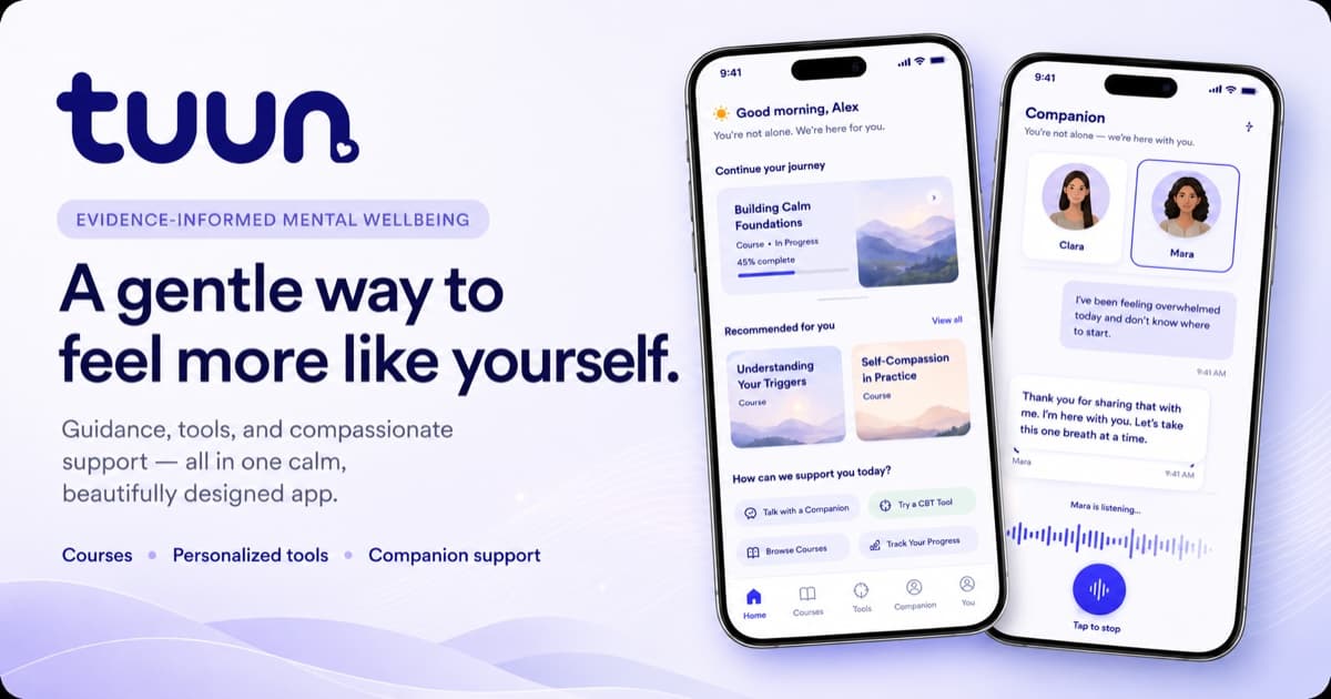 Tuun interface screenshot