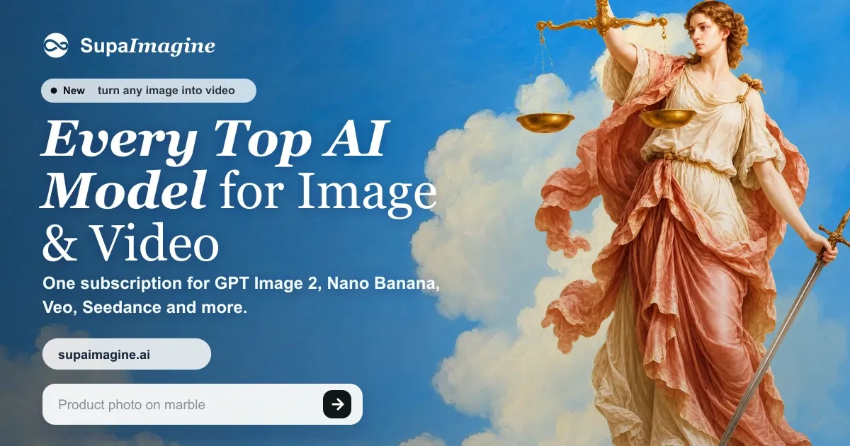 SupaImagine interface screenshot