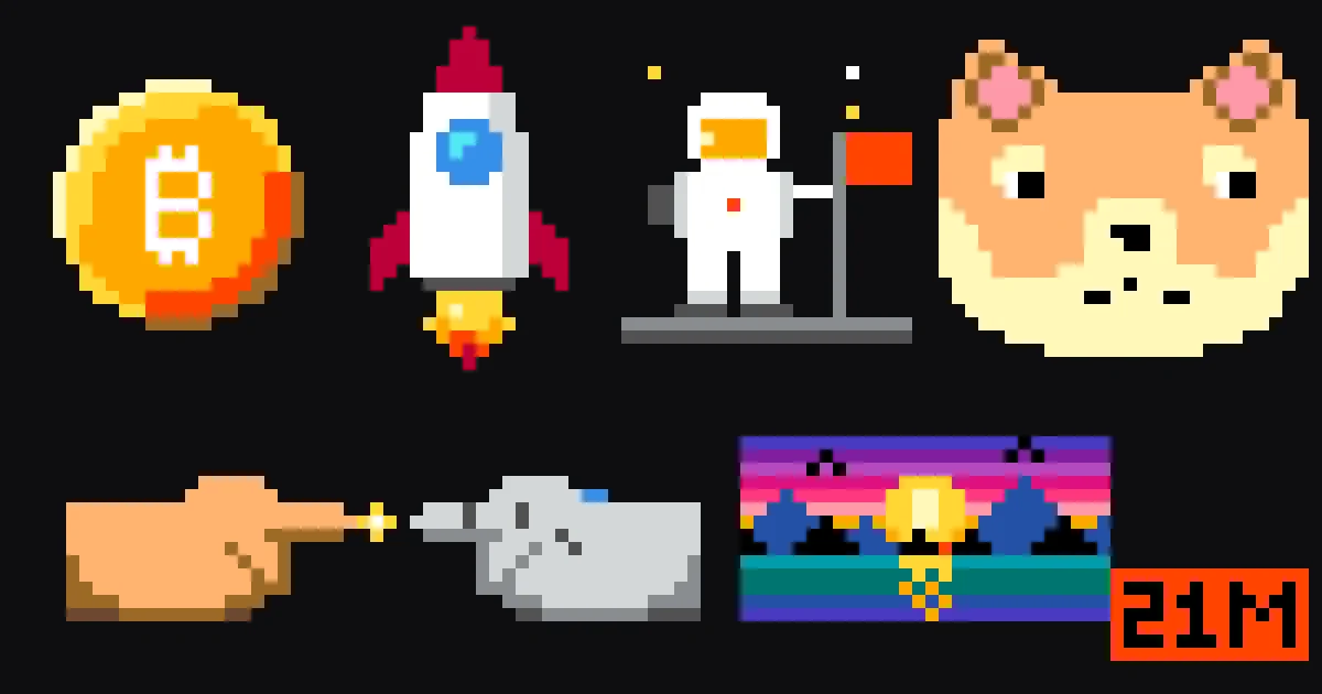 21MillionPixels.art interface screenshot