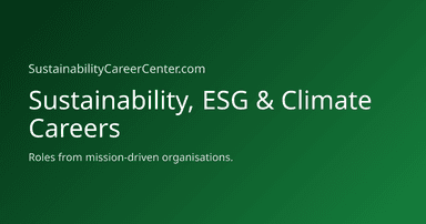 Sustainability Career Center thumbnail