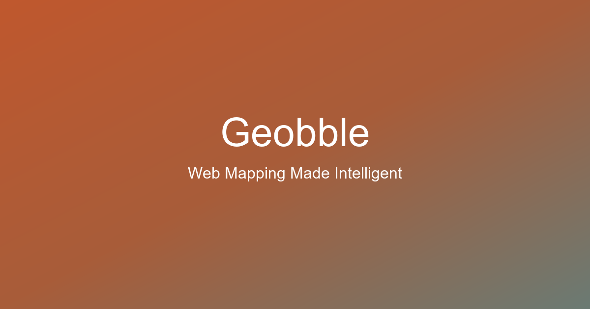 Geobble interface screenshot