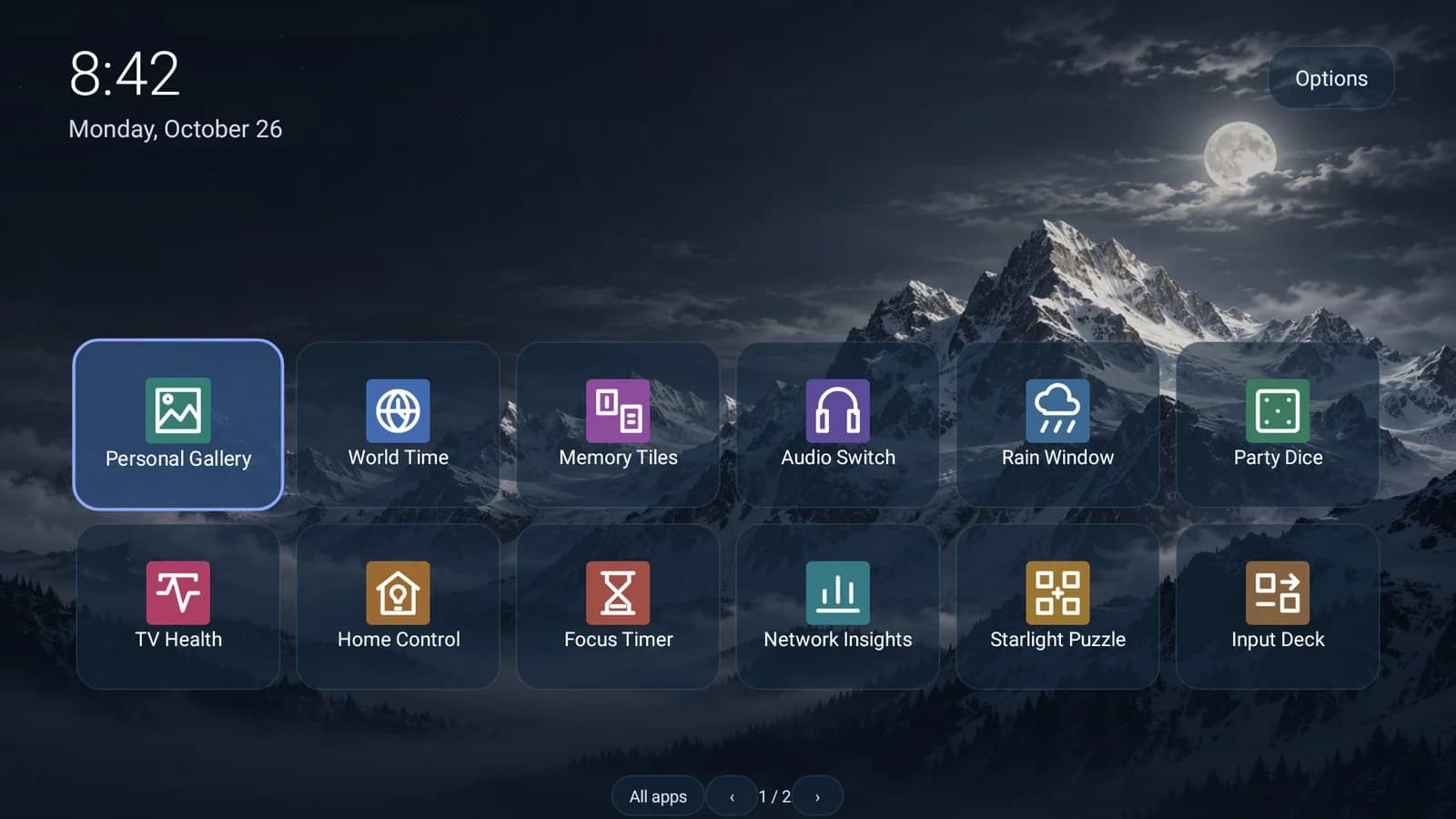 CleanYourTV.AI interface screenshot