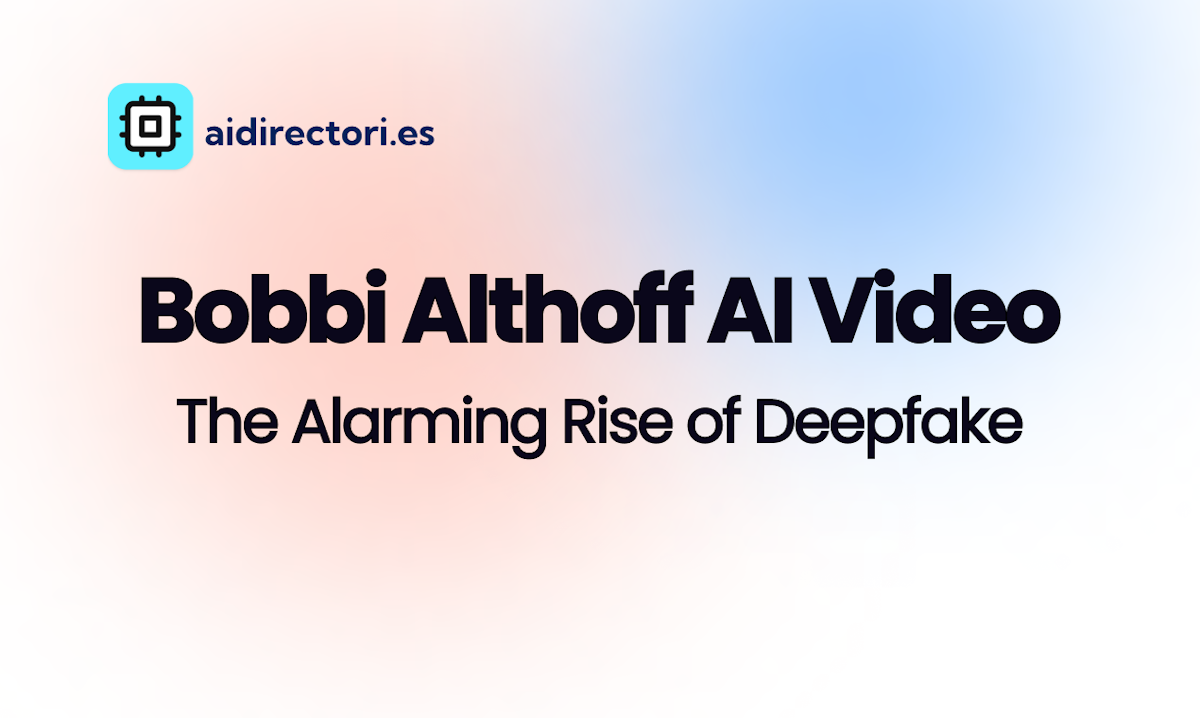 Bobbi Althoff AI Video image