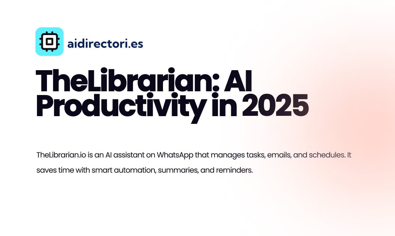 The Librarian: AI Productivity in 2025