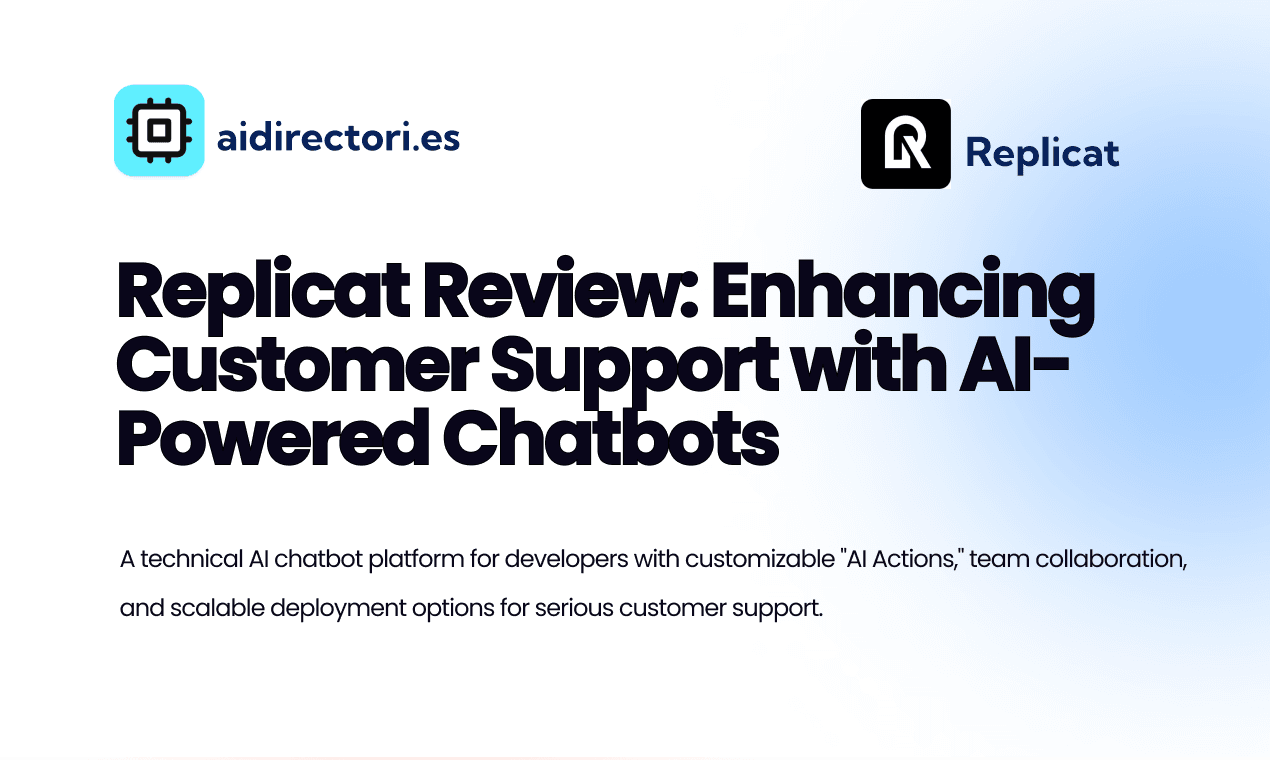 Replicat Review: Enhancing Customer Support with AI-Powered Chatbots