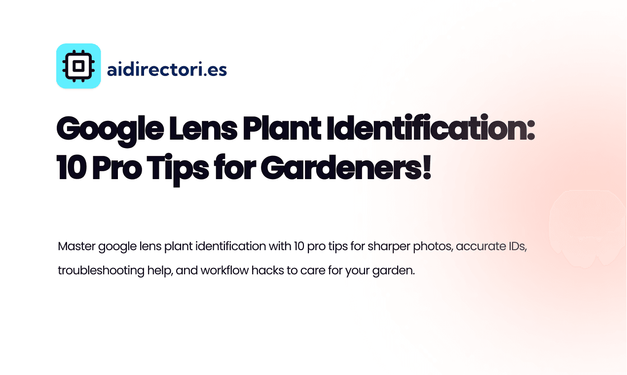 Google Lens Plant Identification: 10 Pro Tips for Gardeners
