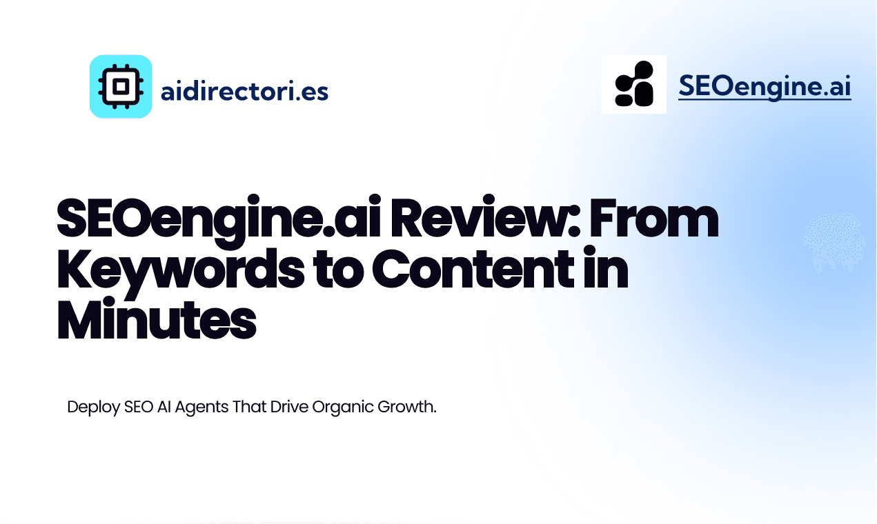 SEOengine.ai Review: From Keywords to Content in Minutes