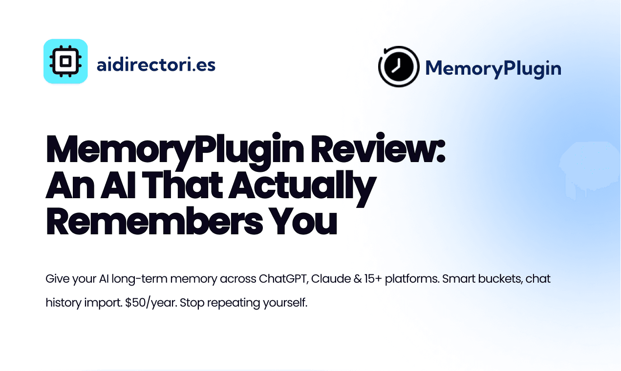 MemoryPlugin Review: An AI That Actually Remembers You