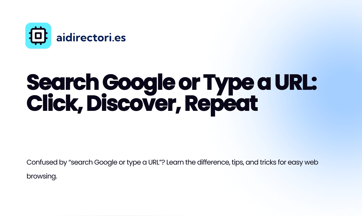 Search Google or Type a URL: Click, Discover, Repeat
