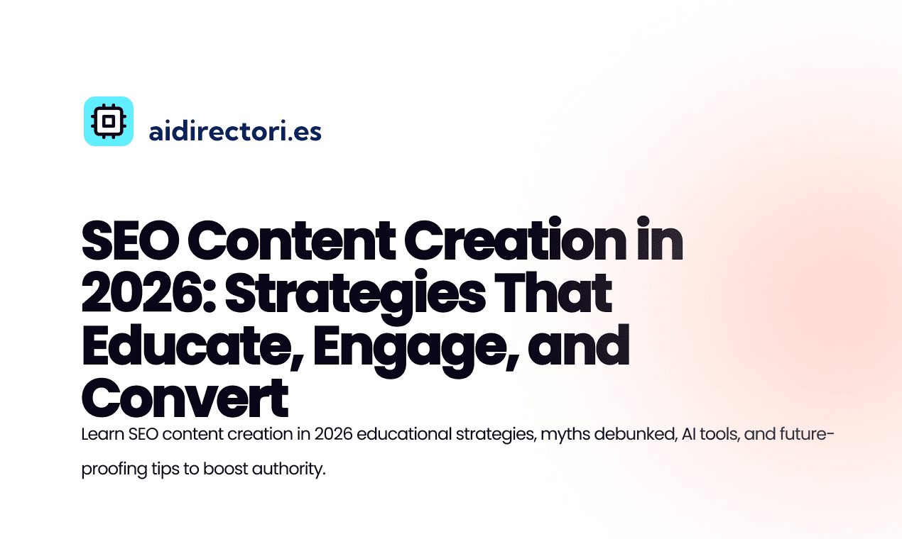 SEO Content Creation in 2026: Strategies That Educate, Engage, and Convert