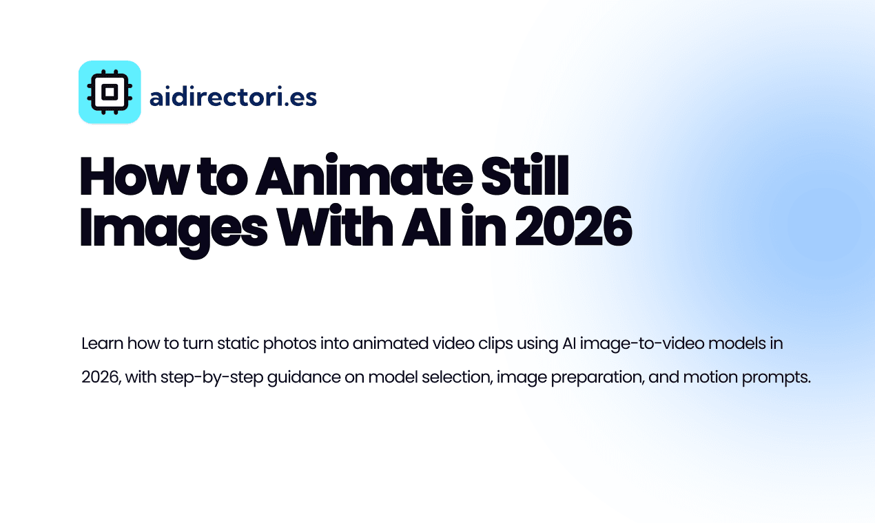 How to Animate Still Images With AI in 2026