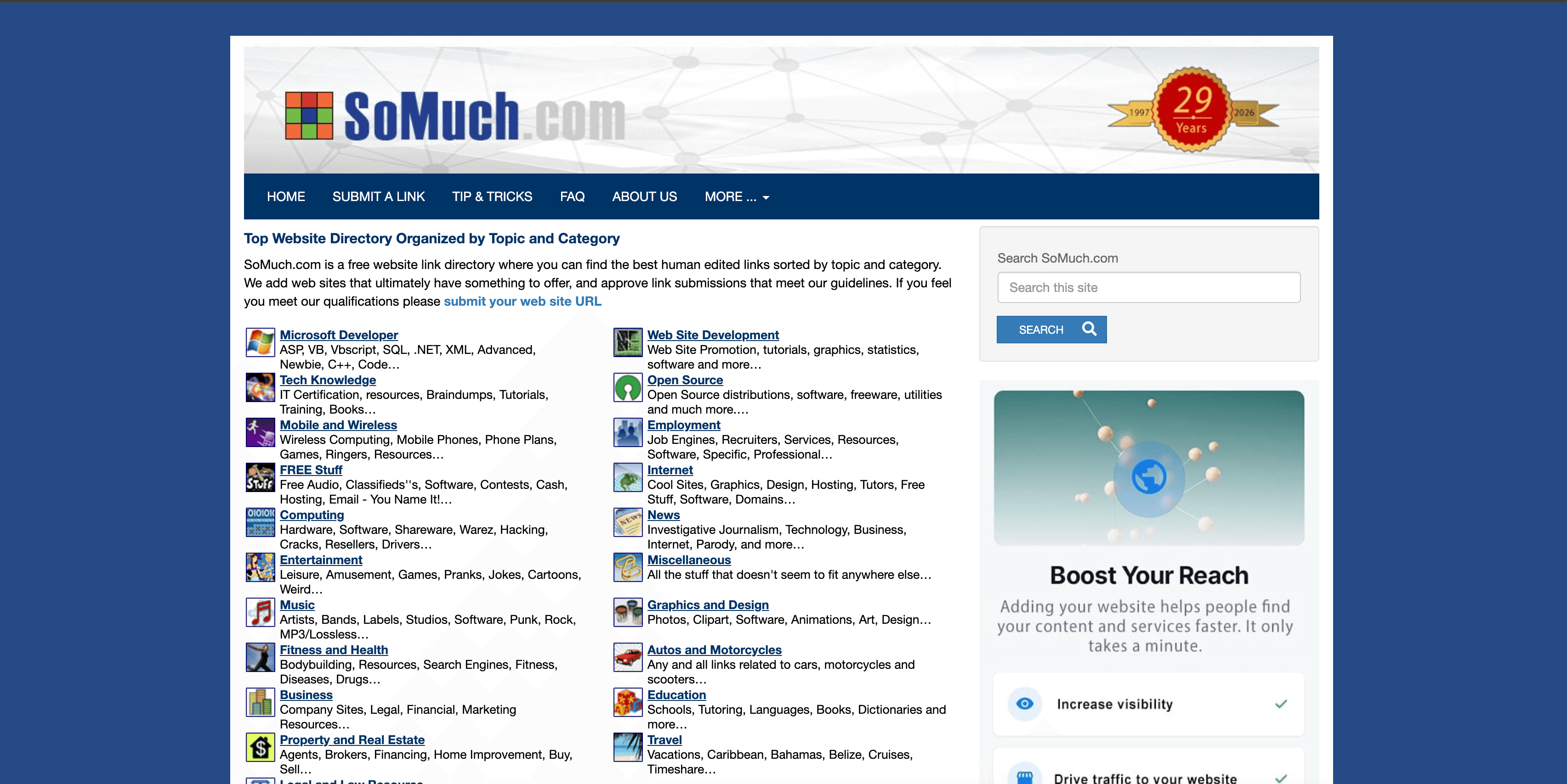 SoMuch website preview