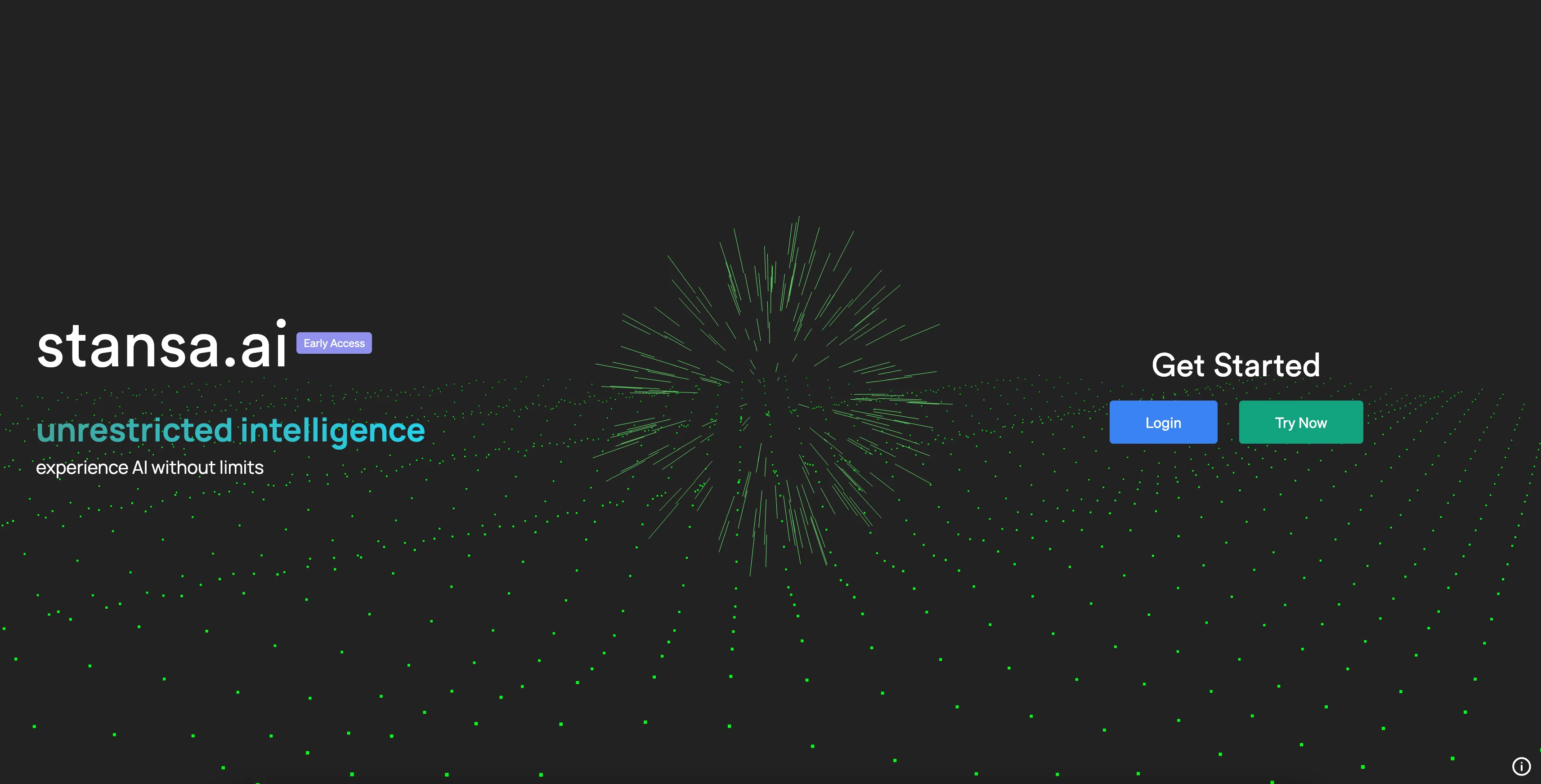 Stansa AI interface screenshot