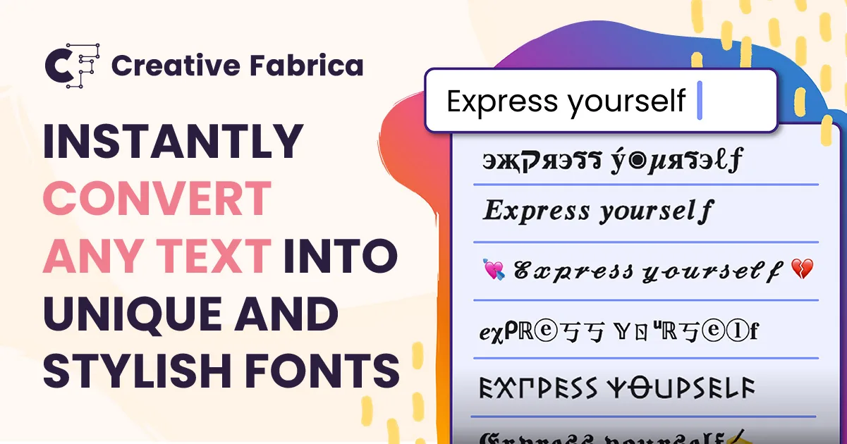 Creative Fabrica interface screenshot
