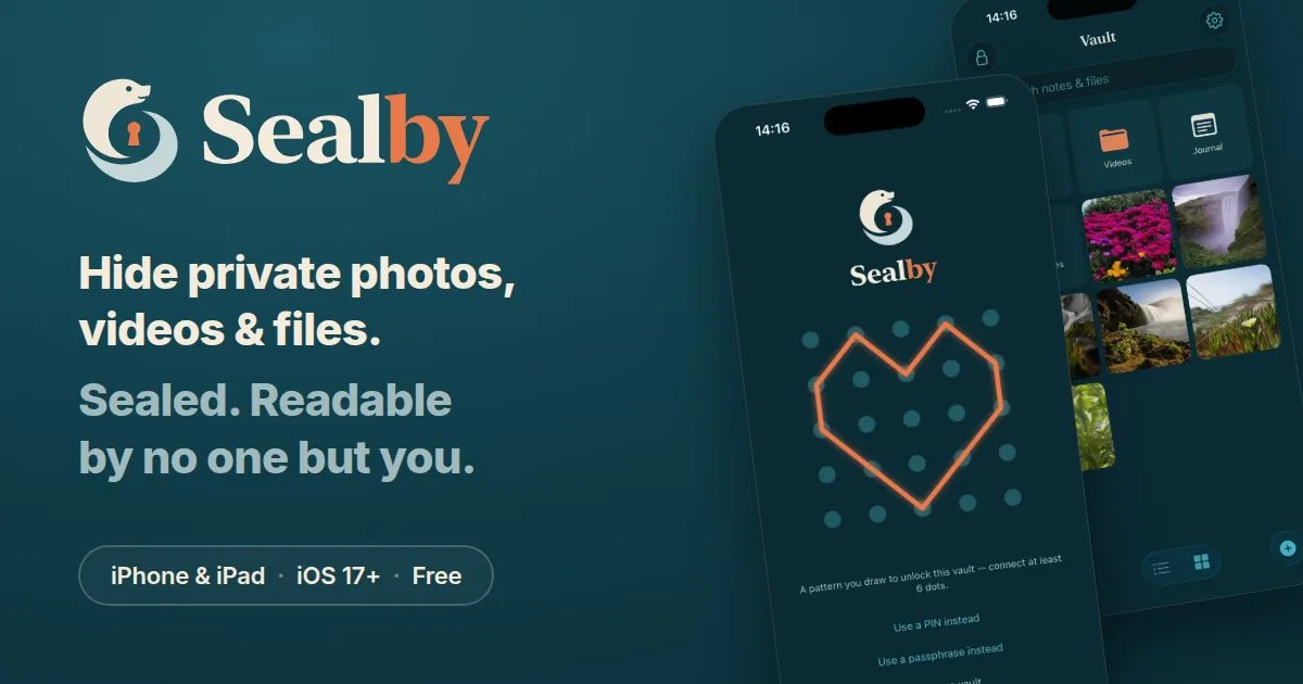 Sealby interface screenshot