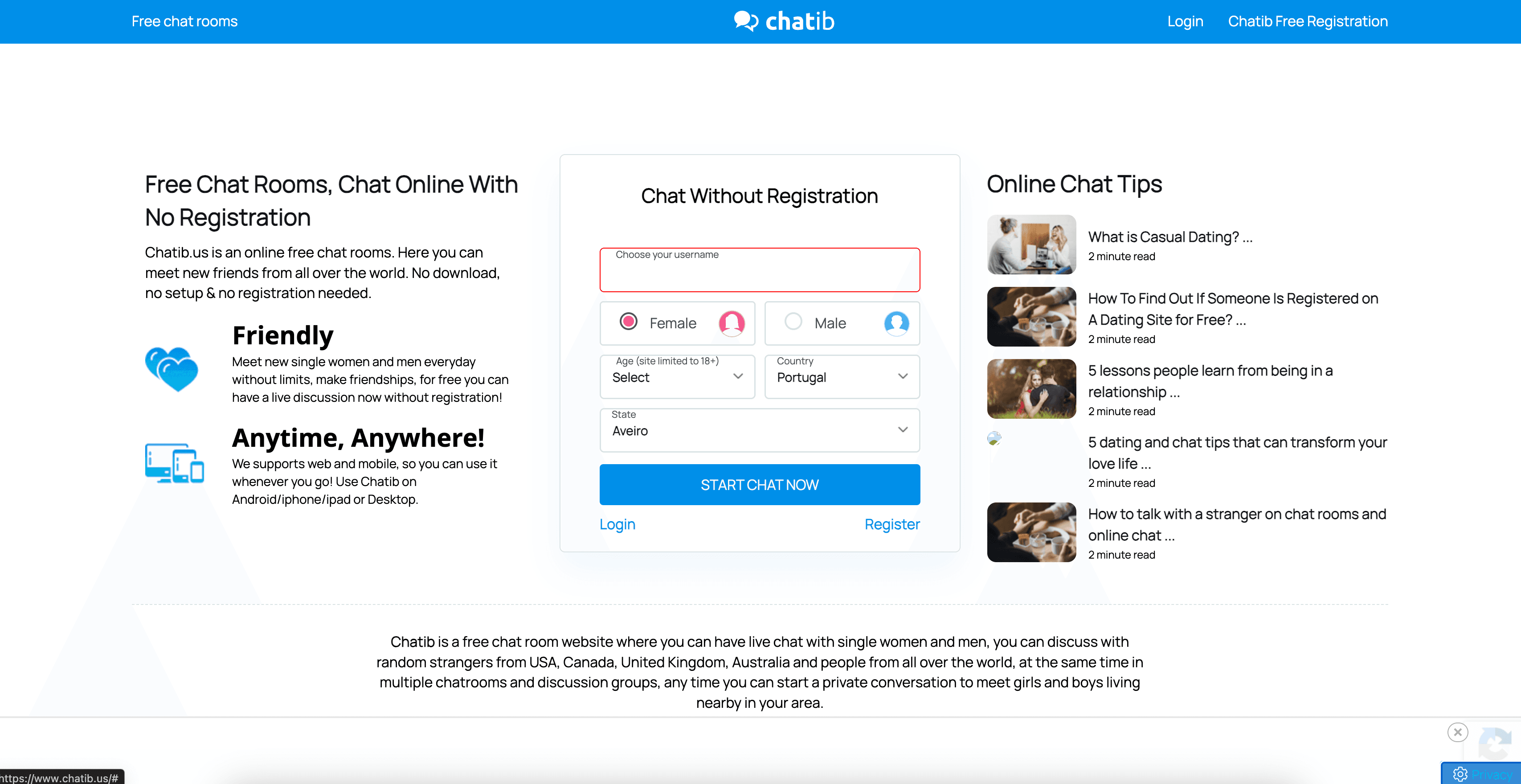 Chatbit interface screenshot