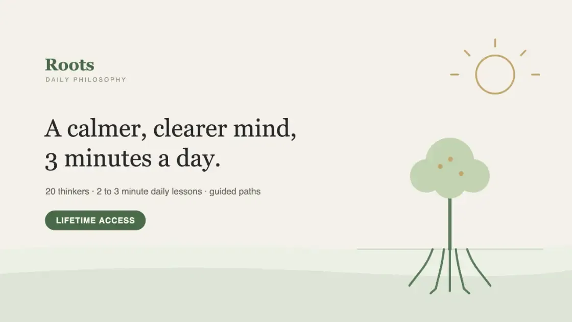 Roots - Calm Mind Wisdom interface screenshot