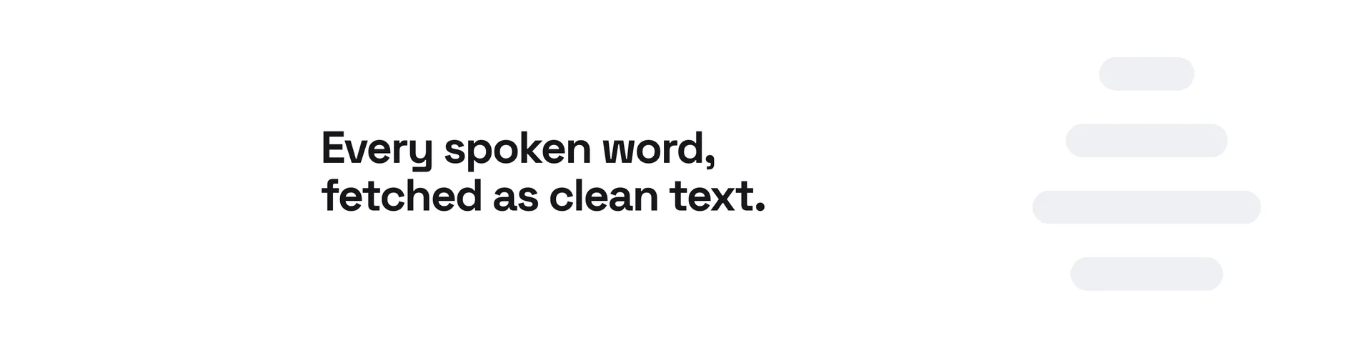 TranscriptFetch interface screenshot
