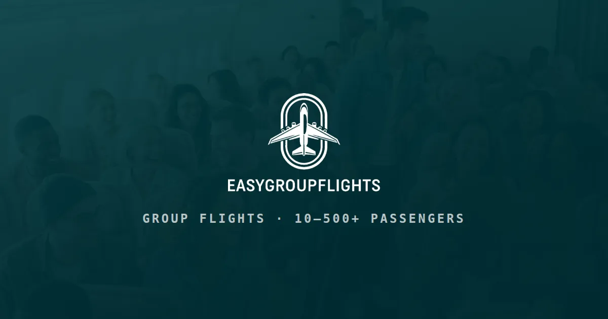 EasyGroupFlights interface screenshot