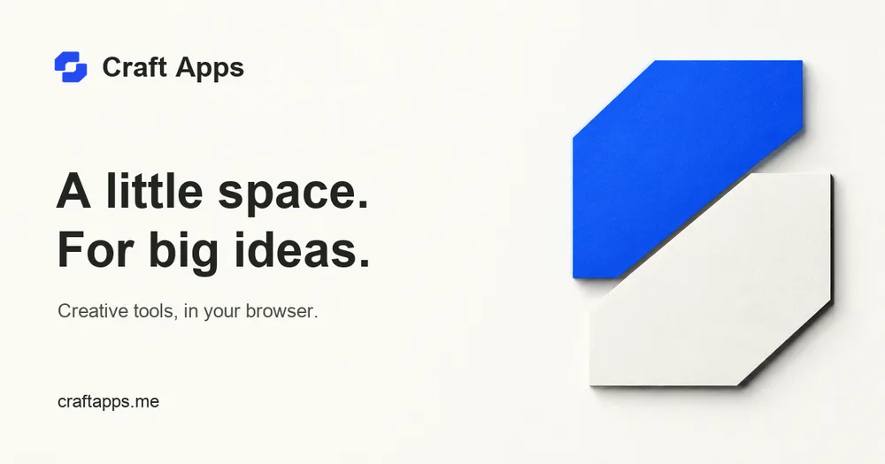 Craft Apps interface screenshot