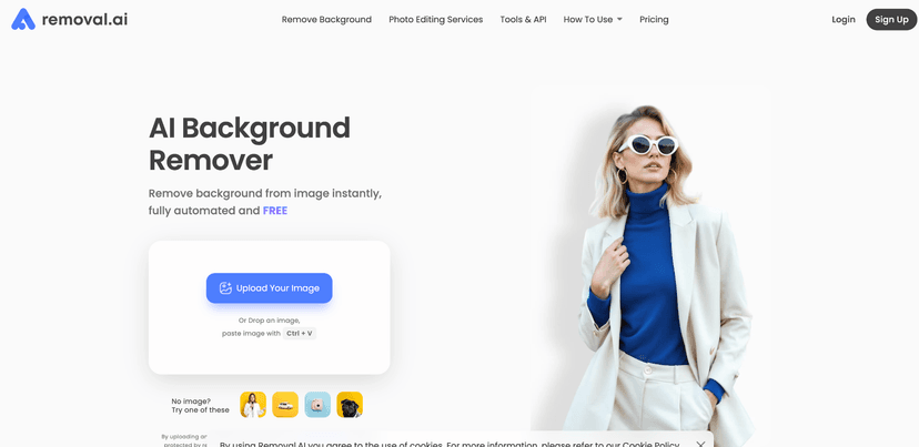 Multiple product images with clean transparent backgrounds arranged on a digital workspace