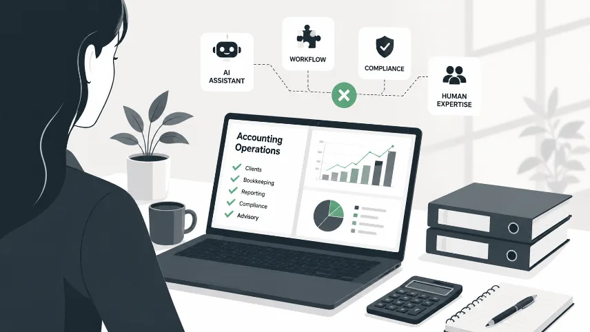 Why Accounting Firms Need More Than AI Assistants to Scale Operations