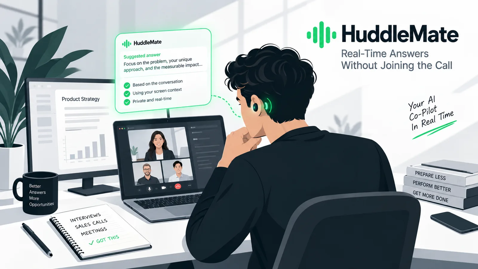 HuddleMate Review - Real-Time Answers Without Joining the Call