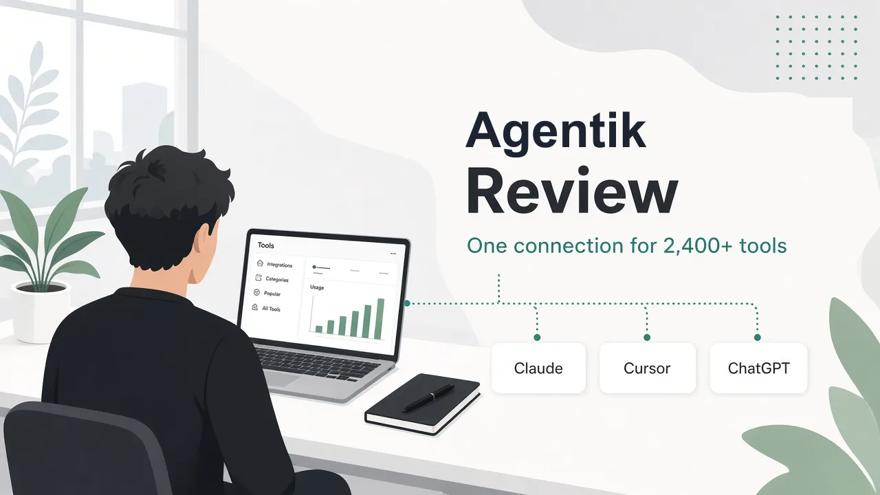Agentik Review: One MCP Connection and One Balance for 2,400+ Agent Tools