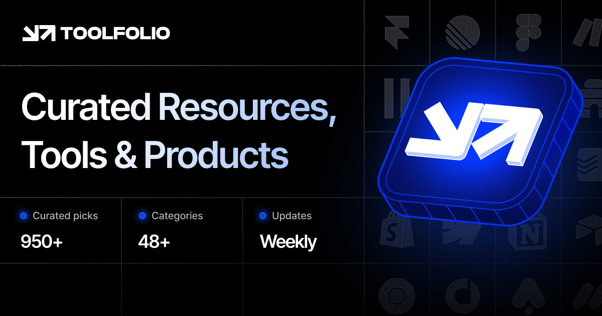Toolfolio website preview
