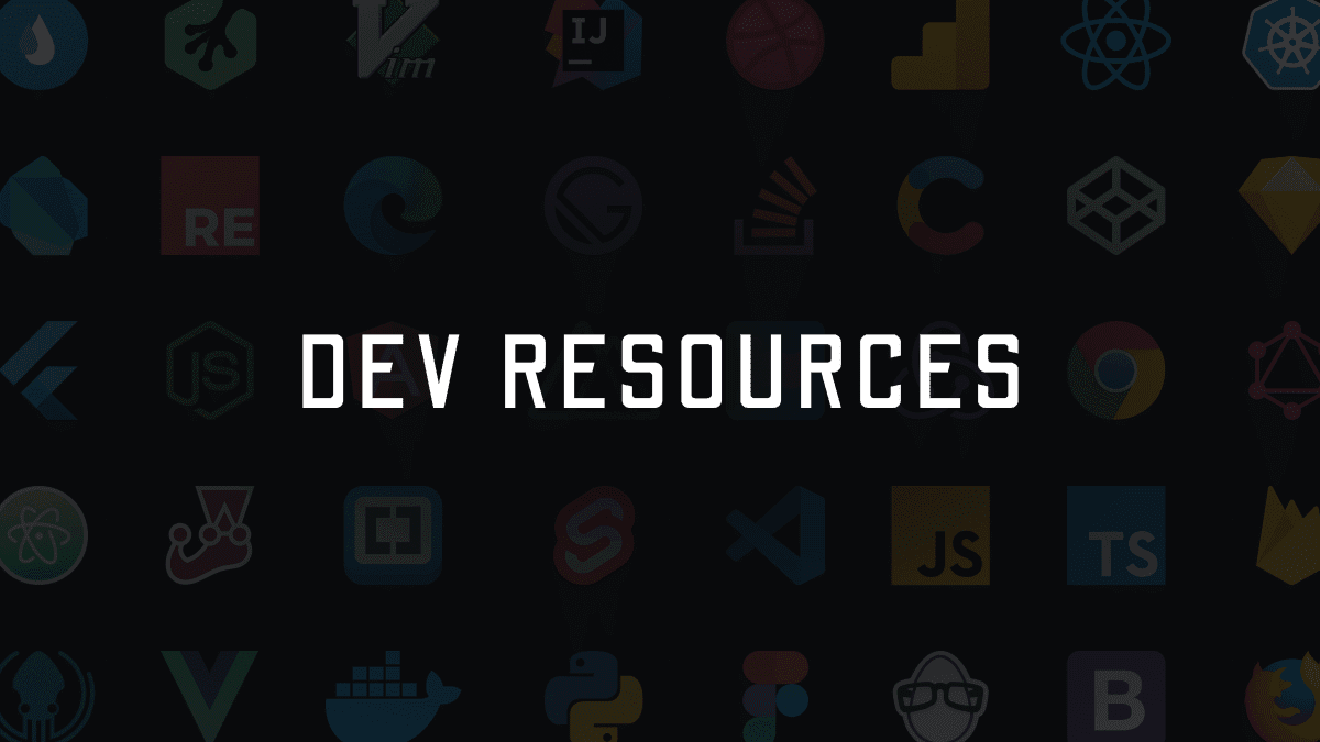 DEV Resources website preview